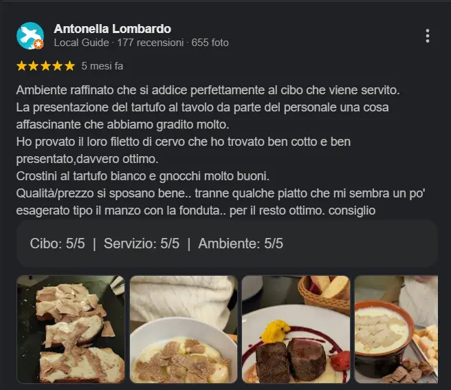 Google review screenshot