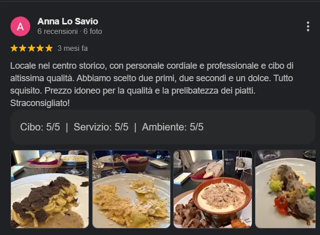 Google review screenshot