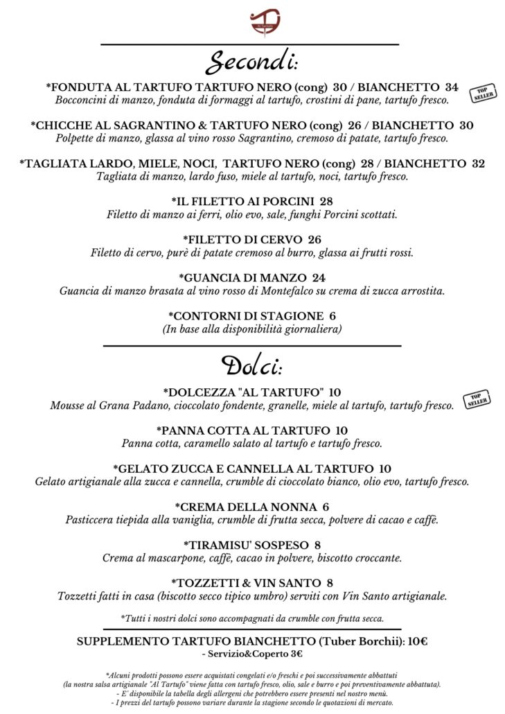 SECONDI TARTUFO APRILE 26